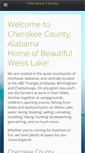 Mobile Screenshot of cherokee-chamber.org